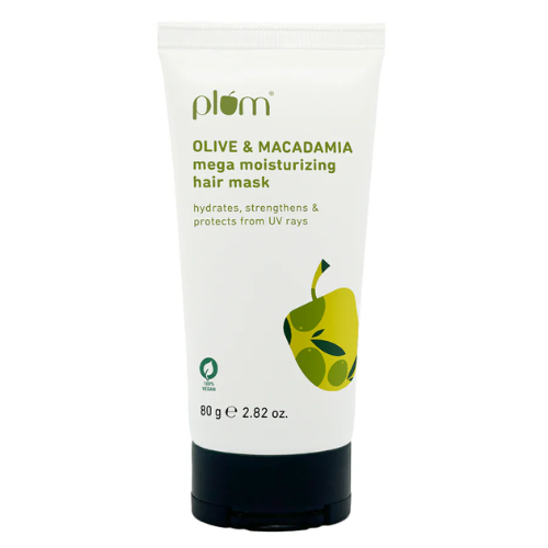 Plum Olive & Macadamia Mega Moisturizing Hair Mask 80g