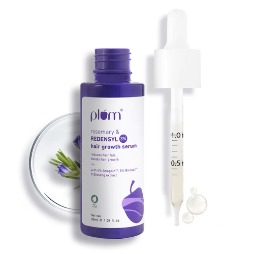 Plum Rosemary & 3% Redensyl Hair Growth serum 30ml