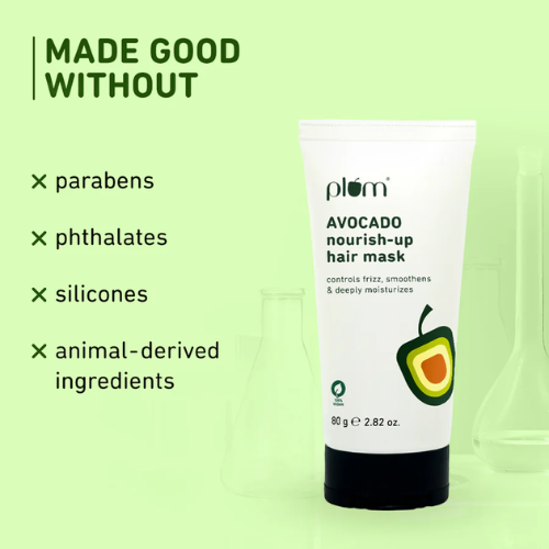 Plum Avocado Nourish-Up Hair Mask 80g
