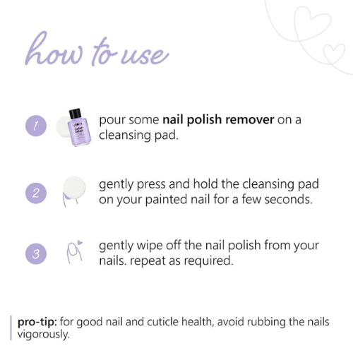Plum Color Affair Nail Polish Remover 30ml