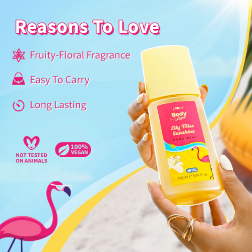 Plum Lily Miss Sunshine Body Mist by Plum BodyLovin 150ml