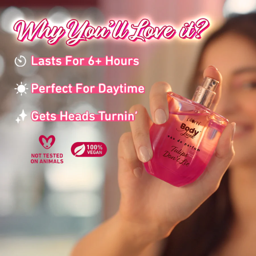 Plum Tulips Don't Lie Eau De Parfum (Perfume) by Plum BodyLovin 50ml