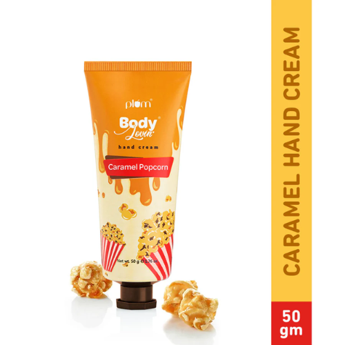 Plum Caramel Popcorn Hand Cream by Plum BodyLovin 50g