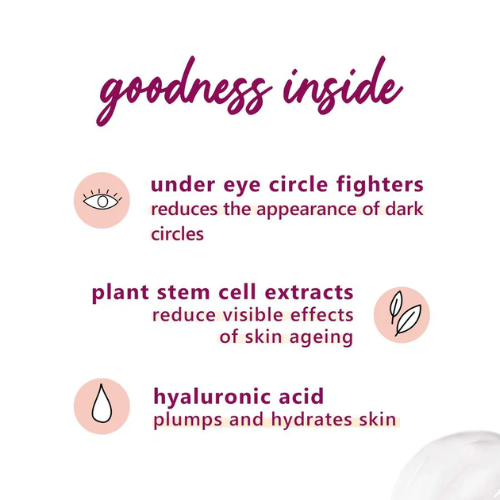 Plum Bright Years Under-Eye Recovery Gel | Reduces Dark Circles | For All Skin Types 15ml