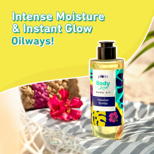 Plum Hawaiian Rumba Body Oil by Plum BodyLovin 200ml