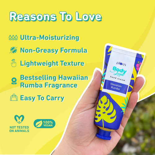 Plum Hawaiian Rumba Hand Cream by Plum BodyLovin 50g