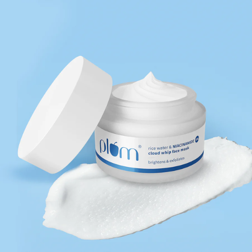 Plum Rice Water & 5% Niacinamide Cloud Whip Face Mask 50 g