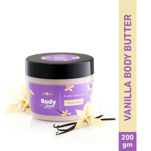 Plum Vanilla Vibes Body Butter by Plum BodyLovin 200g