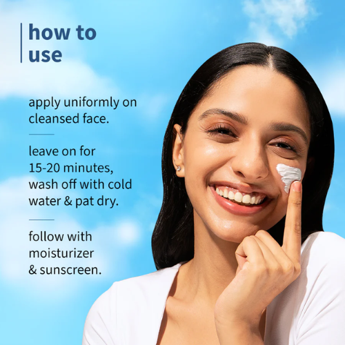 Plum Rice Water & 5% Niacinamide Cloud Whip Face Mask 50 g