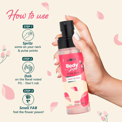 Plum Feelin' So Rose Body Mist by Plum BodyLovin 100 ml