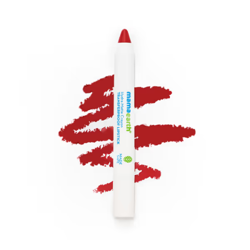 Mama Earth Hydra-Matte Crayon Transferproof Lipstick – 2.4 g