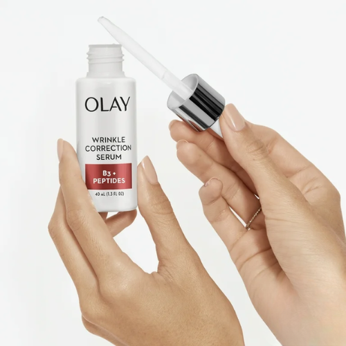 Olay Wrinkle Correction Vitamin B3 + Peptides Serum Fragrance-Free