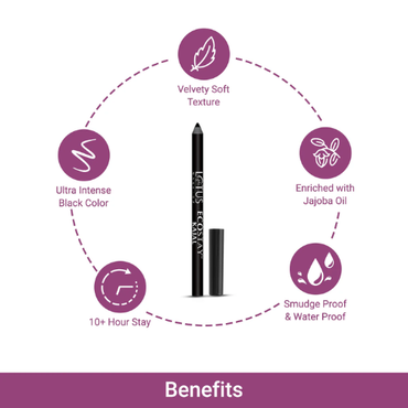 Lotus Ecostay Longlasting Kajal – Black