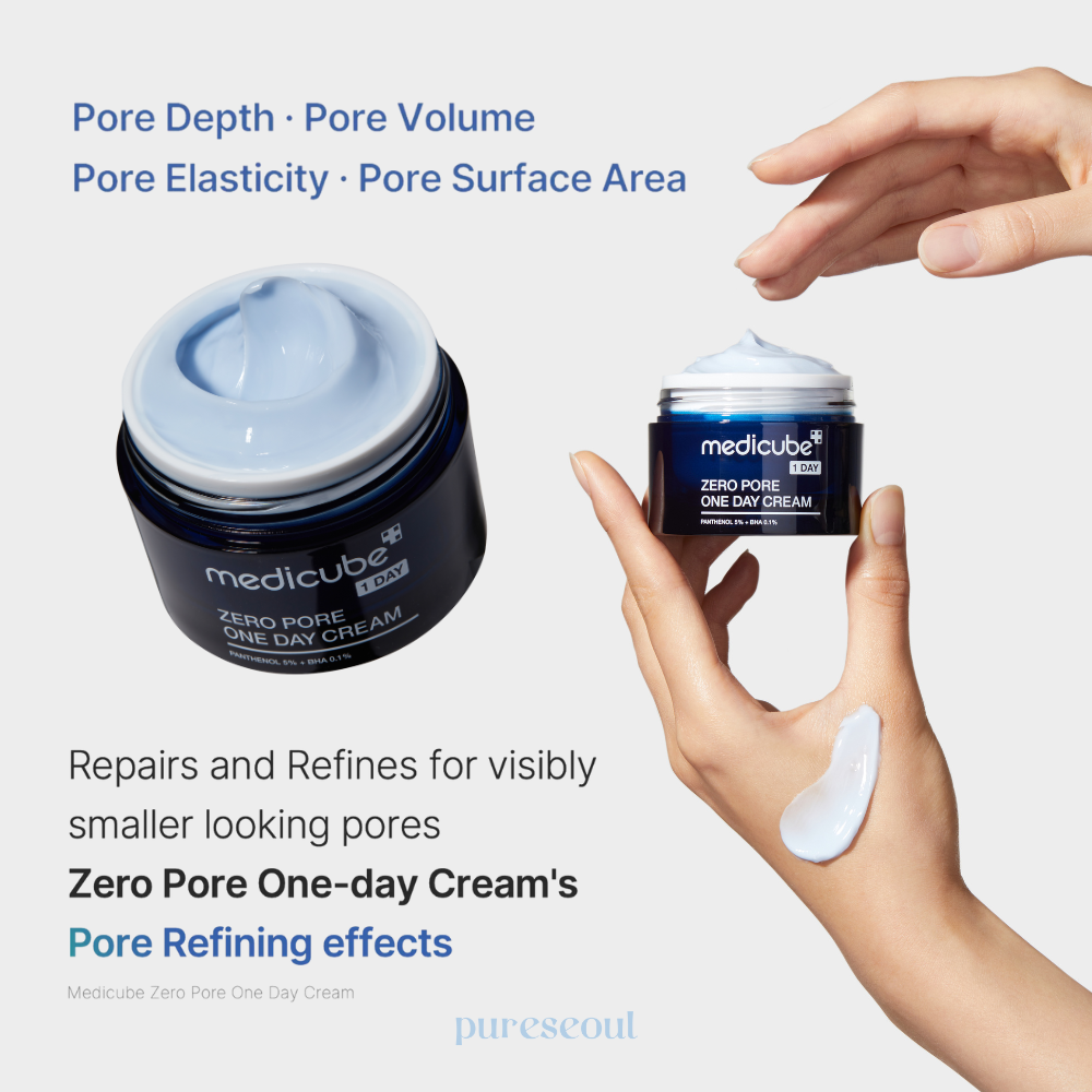 Medicube Zero Pore One-Day Cream 1.7 Fl.Oz.