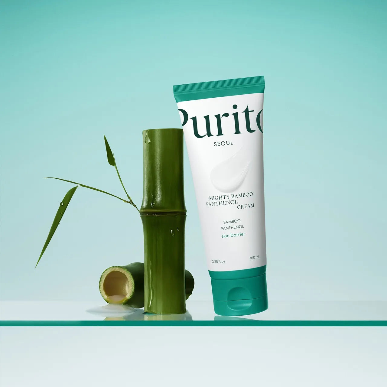 Purito Seoul Mighty Bamboo Panthenol Cream – 100 mL (10% Panthenol, Bamboo Extract)