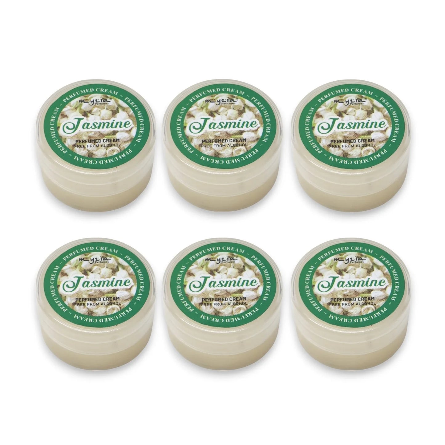 MyZia Jasmine Perfumed Body Cream (Pack of 6)