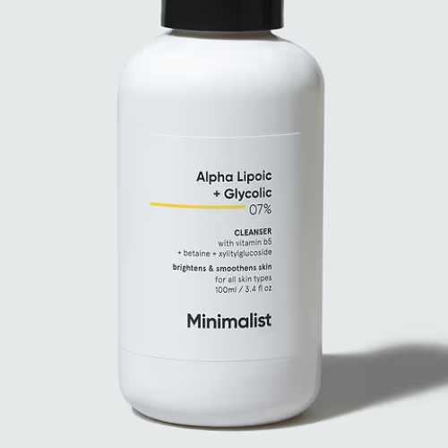 Minimalist Alpha Lipoic + Glycolic 7% Cleanser