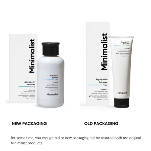 Minimalist Aquaporin Booster 5% Cleanser