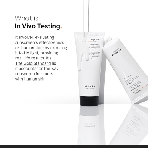 Minimalist Light Fluid SPF 50 Sunscreen