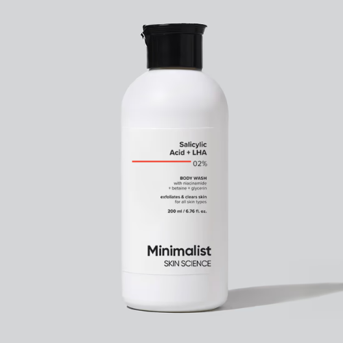 Minimalist Salicylic Acid + LHA 2% Body Wash