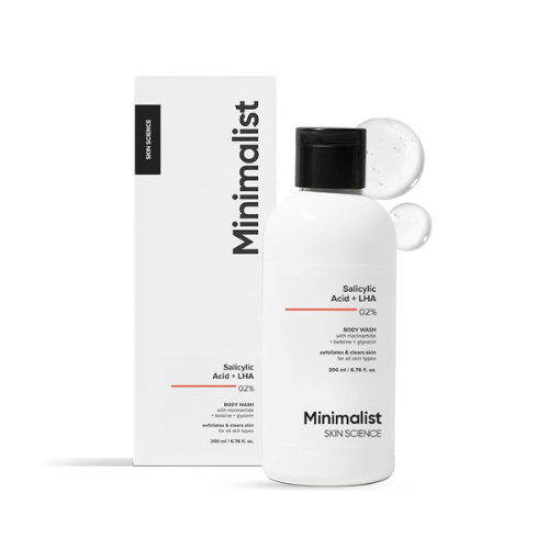 Minimalist Salicylic Acid + LHA 2% Body Wash