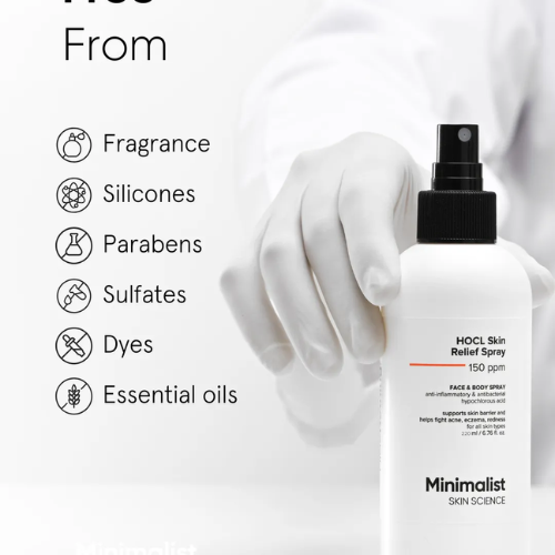 Minimalist HOCL Skin Relief Spray 150 ppm