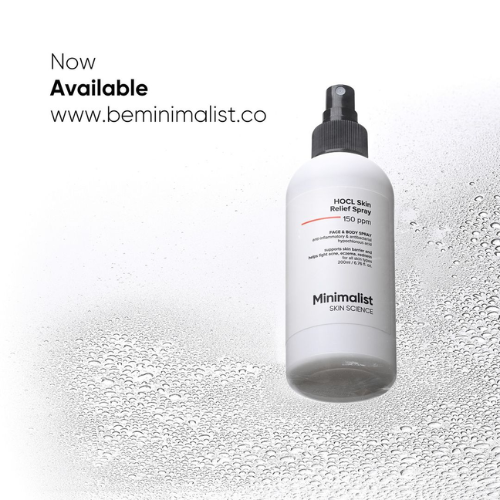 Minimalist HOCL Skin Relief Spray 150 ppm
