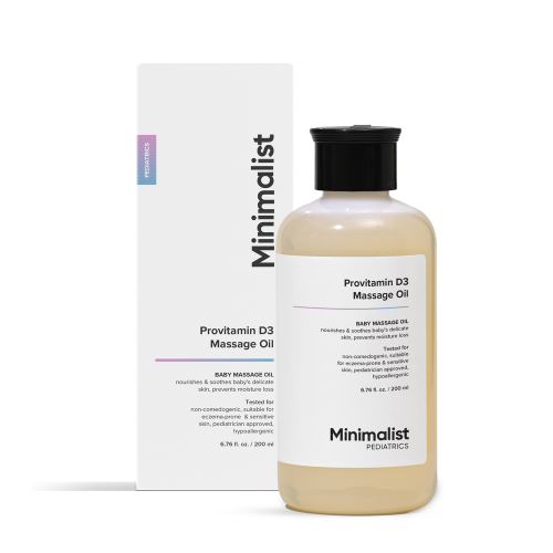 Minimalist Provitamin D3 Massage Oil