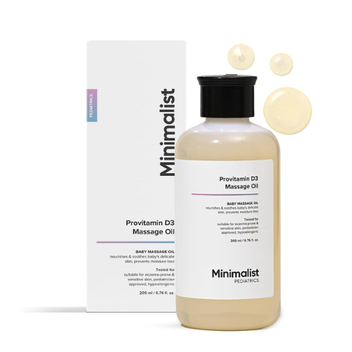Minimalist Provitamin D3 Massage Oil