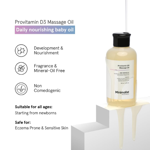 Minimalist Provitamin D3 Massage Oil