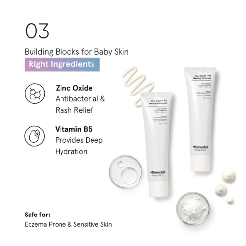 Minimalist Zinc Oxide + B5 Healing Ointment