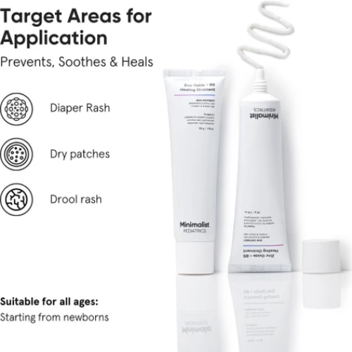 Minimalist Zinc Oxide + B5 Healing Ointment