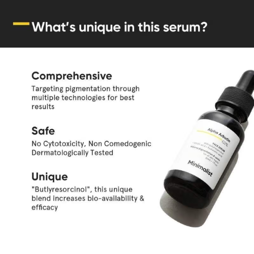 Minimalist Alpha Arbutin 2% Face Serum 30ml