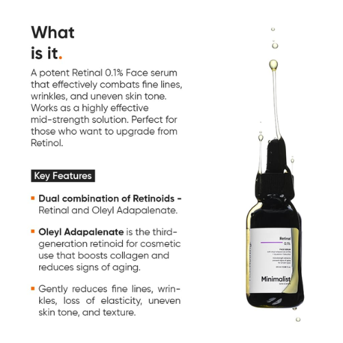 Minimalist Retinol 0.6% Face Serum