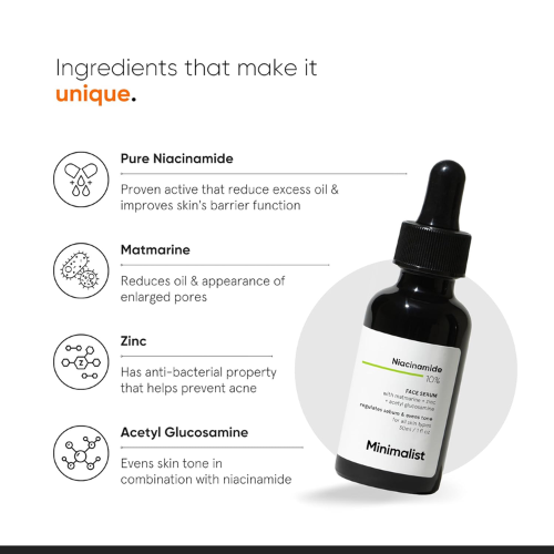 Minimalist Niacinamide 10% Face Serum 10ml