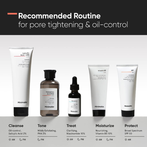 Minimalist Polyhydroxy Acid (PHA) 3% Face Toner