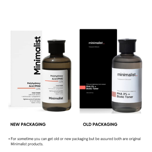 Minimalist Polyhydroxy Acid (PHA) 3% Face Toner