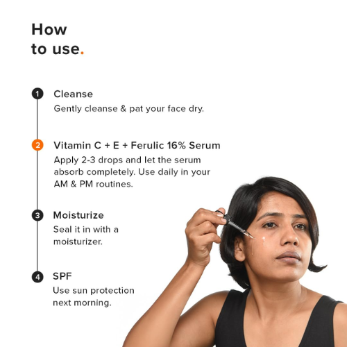 Minimalist Vitamin C + E + Ferulic 16% Face Serum