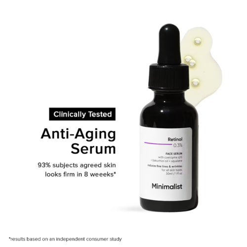 Minimalist Retinol 0.3% Face Serum 30ml