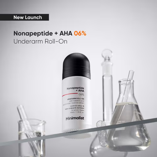 Minimalist Nonapeptide + AHA 6% Underarm Roll-On