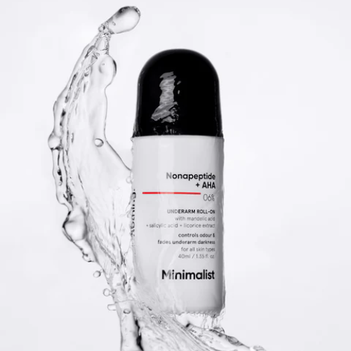 Minimalist Nonapeptide + AHA 6% Underarm Roll-On