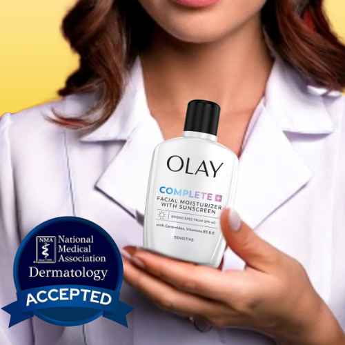 Olay Complete + Daily Facial Moisturizer with Sunscreen Broad Spectrum SPF 40