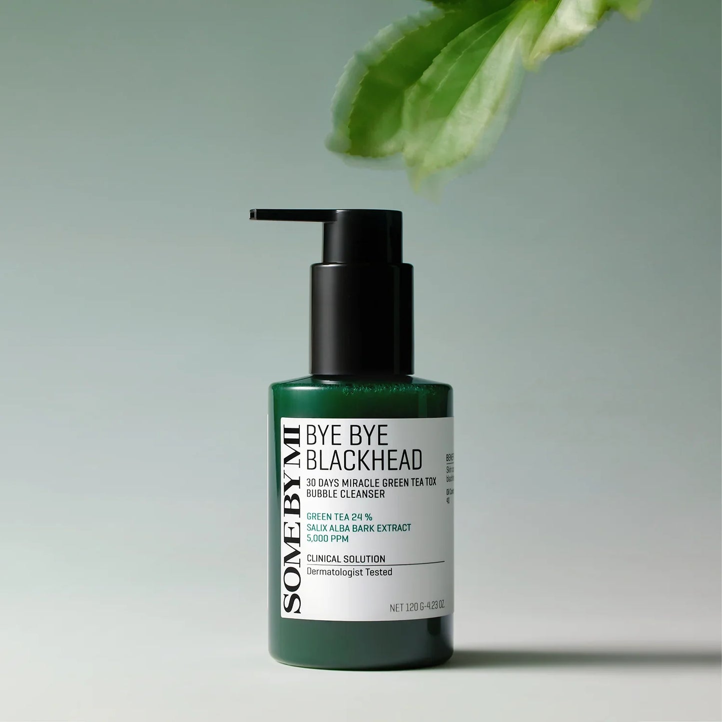 Some By Mi Bye Bye Blackhead 30 Days Miracle Green Tea Tox Bubble Cleanser – 120 g