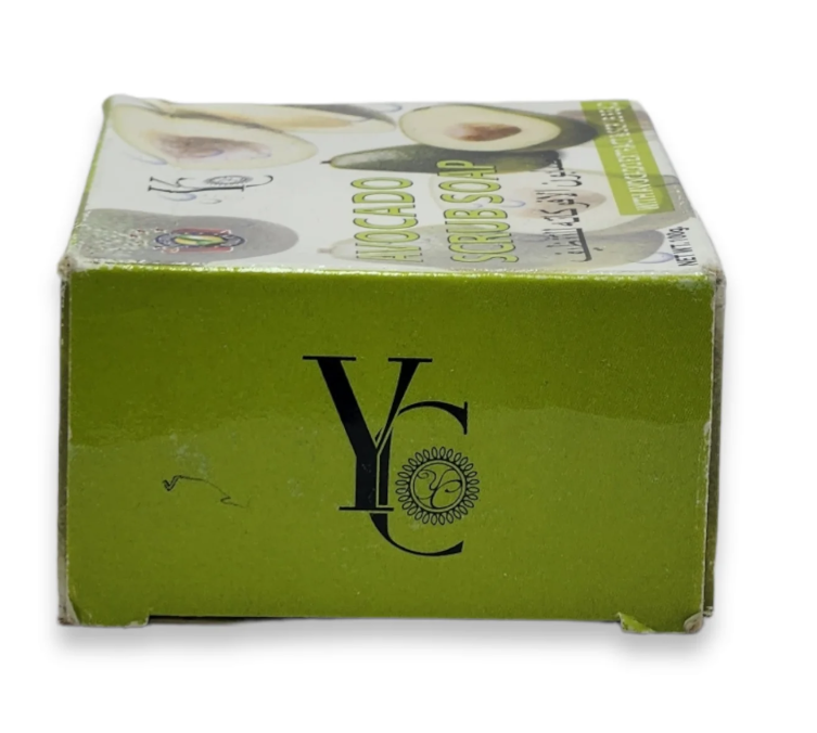 YC Avocado Scrub Soap – Deep Cleansing & Moisturizing Exfoliating Bar (100g)