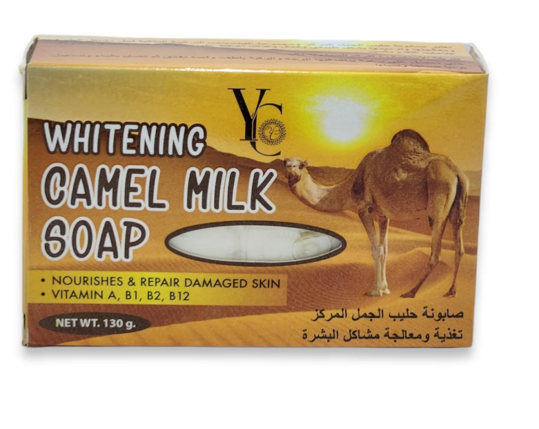 YC Whitening Camel Milk Soap – Nourishing & Brightening Bar for Soft, Radiant Skin (100g)