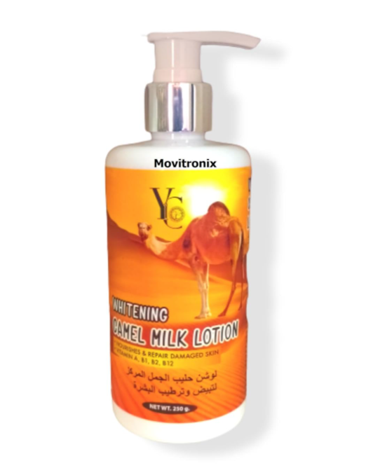 YC Whitening Camel Milk Lotion – Deep Moisturizing & Skin Brightening Body Lotion