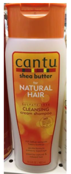 Cantu Shea Butter Cleansing Cream Shampoo – Sulfate-Free Cleanser for Natural Hair
