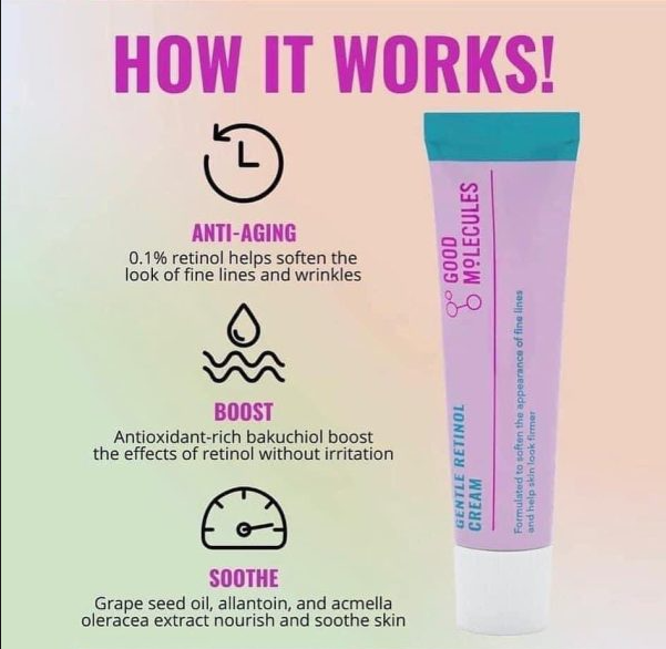 Gentle Retinol Cream – Anti-Aging, Brightening & Skin Renewal
