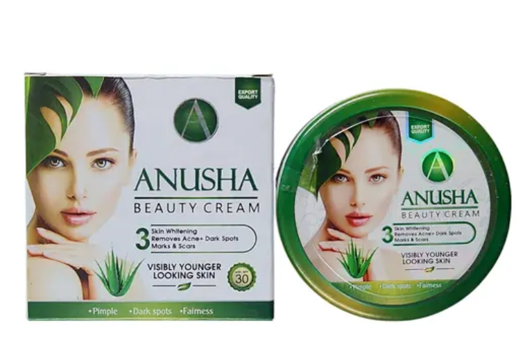 Anusha 5 in 1 Beauty Cream – Whitening, Anti-Pimple, Spot Removal, Moisturizing & Glowing Skin (30g)