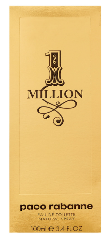 1 Million Eau de Toilette Natural Spray by Paco Rabanne – Iconic, Daring, Irresistible